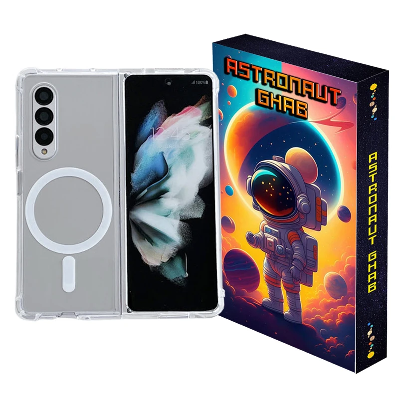  کاور استرونات قاب مدل مگ سیف طرح Super مناسب برای گوشی موبایل سامسونگ Galaxy Z Fold4