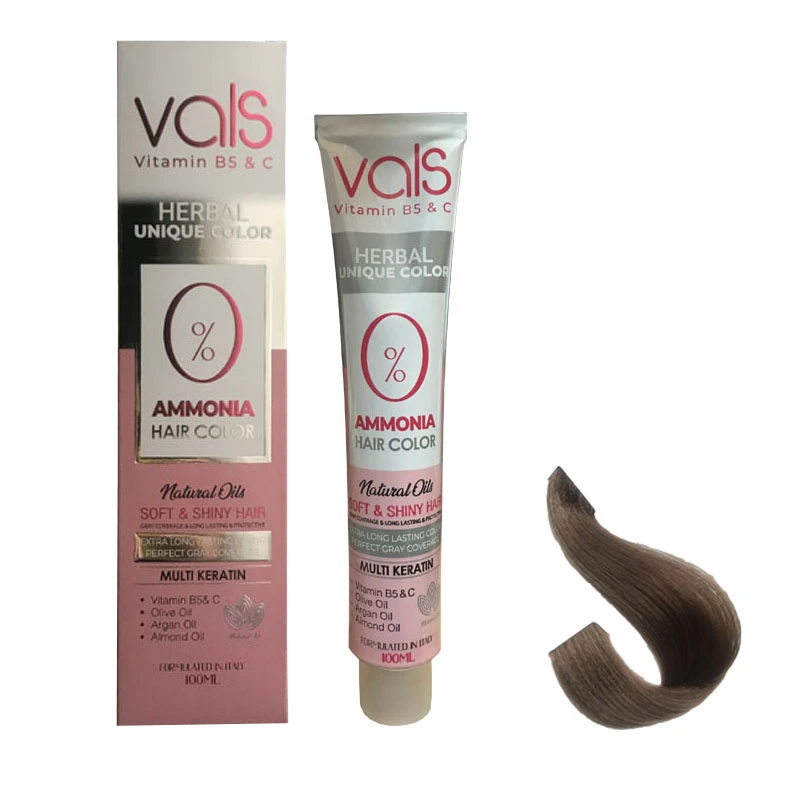 رنگ مو والس شماره 6.8 حجم 100 میلی لیتر رنگ بلوند شکلاتی تیره