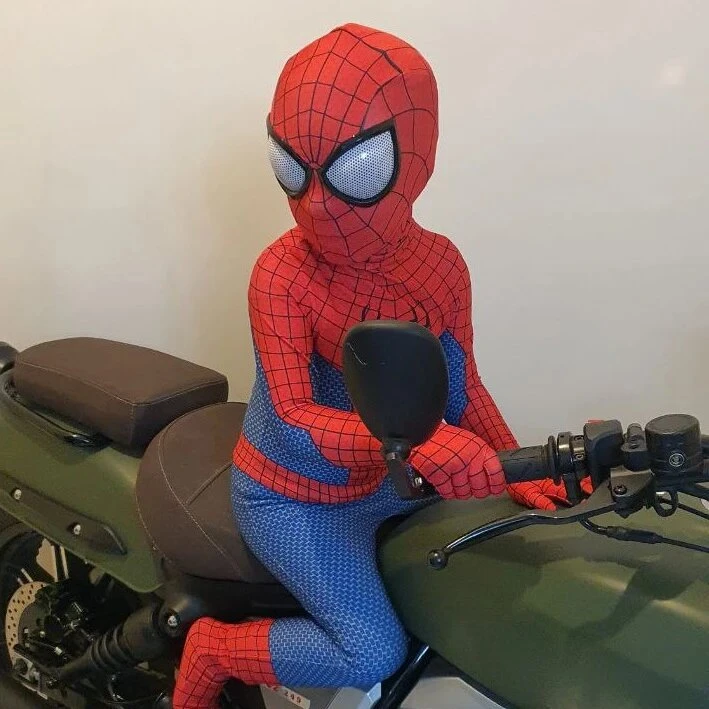 عکس شماره 11 : تن پوش مدل لباس مرد عنکبوتی کد n-3-4