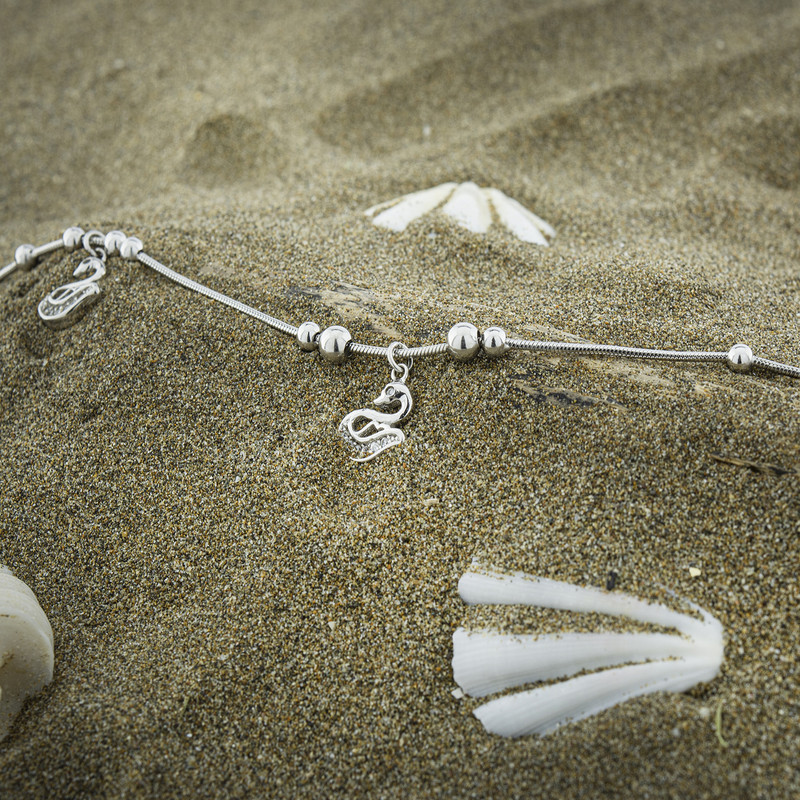 پابند نقره زنانه مدل BN1004