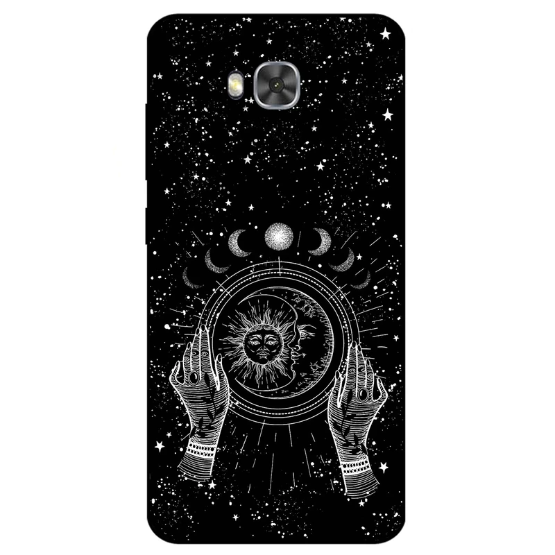 کاور مگافون طرح ماه و خورشید مدل 1892 مناسب برای گوشی موبایل ایسوس Zenfone 4 Selfie Pro / ZD552KL