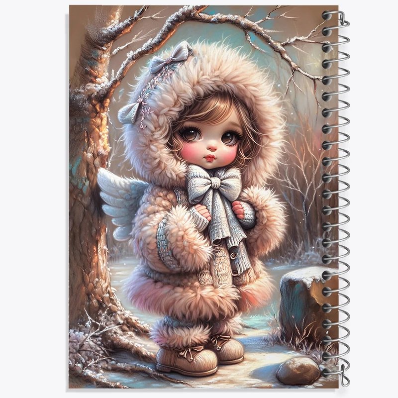 دفتر لیست خرید 50 برگ خندالو طرح دخترانه کیوت کد F7144