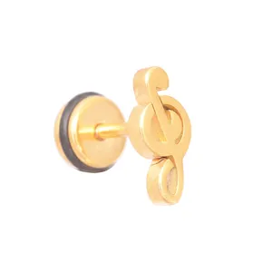 پیرسینگ گوش زنانه مدل موسیقی کد 0