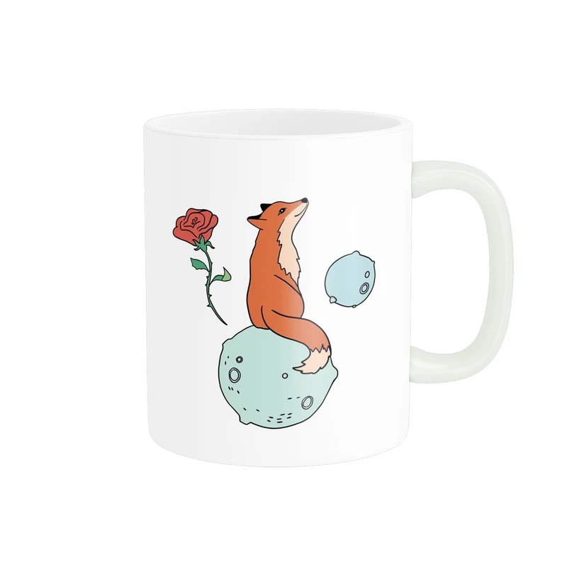 ماگ پادآفرین مدل کارتونی طرح شازده کوچولو کد p9201