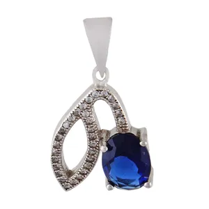 آویز گردنبند نقره زنانه بازرگانی میلادی کد PKR_165