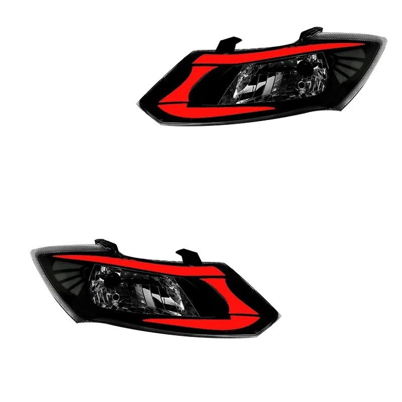 چراغ جلو خودرو گروه پژوهش صنعت مدرن مدل Vorse-R مناسب برای ساینا،کوئیک بسته دو عددی