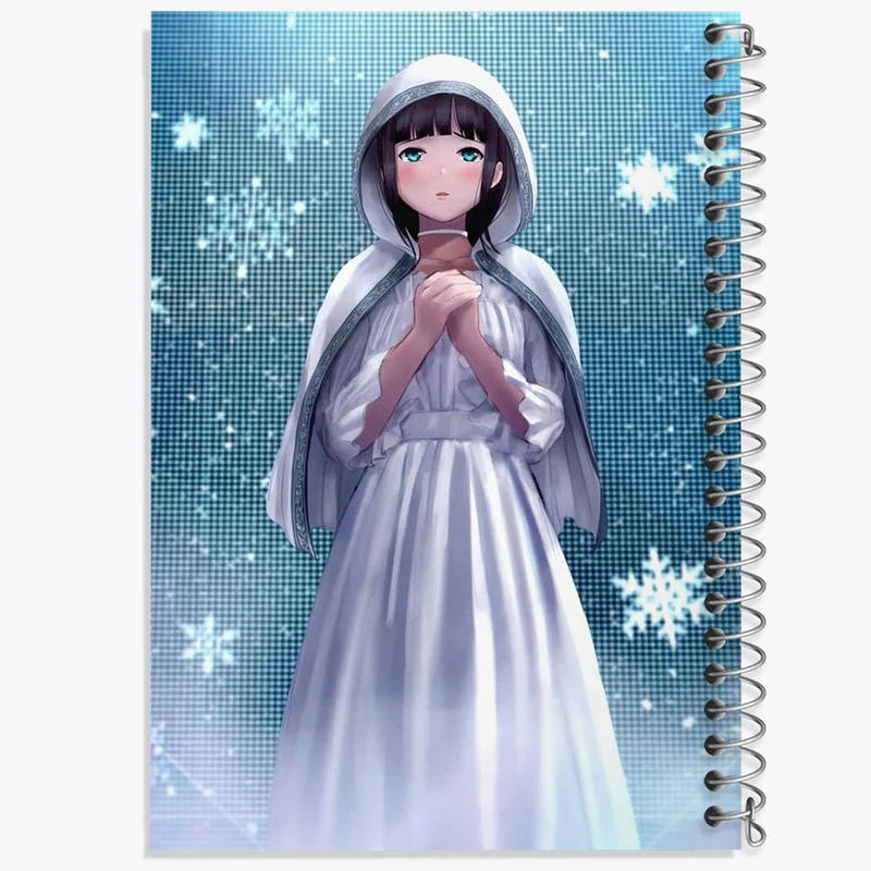 دفتر ژورنال نویسی 50 برگ خندالو مدل نقطه ای طرح دیا انیمه لاو لایو Love Live کد 18313