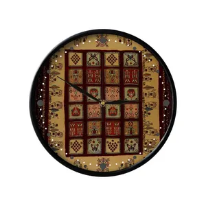 ساعت دیواری مدوپد طرح فرش سیرجان مدل C-Sirjan15