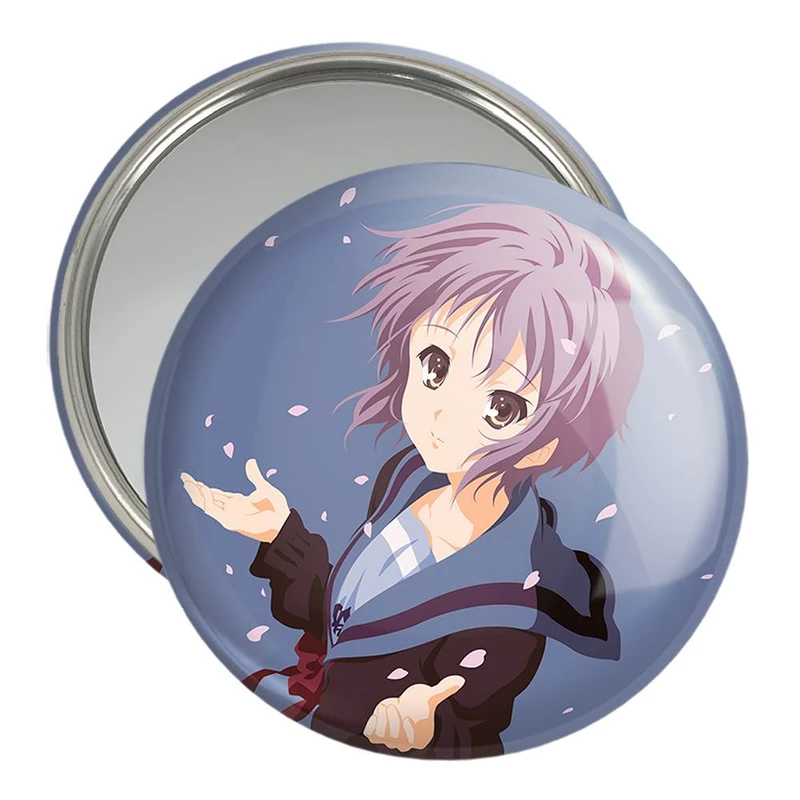 آینه جیبی خندالو مدل یوکی انیمه ناپدید شدن هارومی سوزومیا The Disappearance of Haruhi Suzumiya  کد 23118