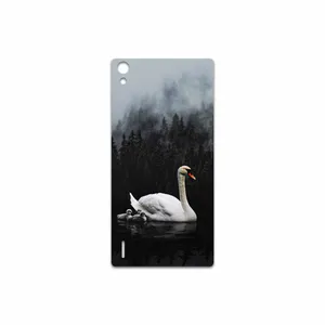 MAHOOT Swan Lake Cover Sticker for Huawei Ascend P7