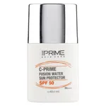 فلوئید ضدآفتاب بی‌رنگ پرایم SPF50 مدل C-Prime Fusion Water مناسب انواع پوست، حجم 40 میلی‌لیتر