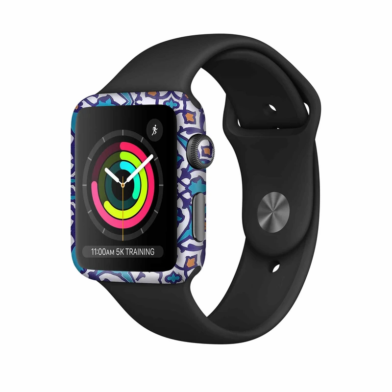برچسب ماهوت طرح Homa_Tile مناسب برای اپل واچ Watch 3 42mm