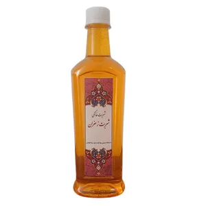 شربت زعفران خانگی صفا - 500 میلی لیتر