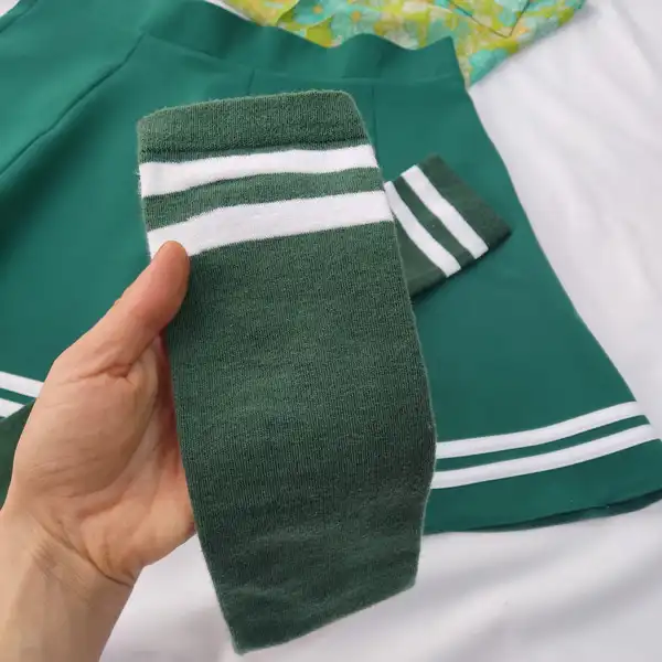 دامن زنانه ال سون مدل دوخط کد PH825 به همراه جوراب