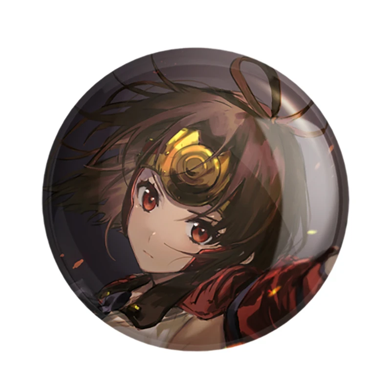 مگنت خندالو مدل مومی انیمه کابانری (Kabaneri) کد 35965