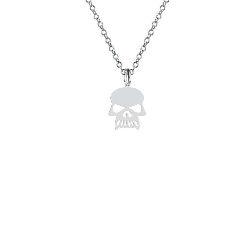 گردنبند نقره زنانه هایکا مدل اسکلت کد n.ha2-609