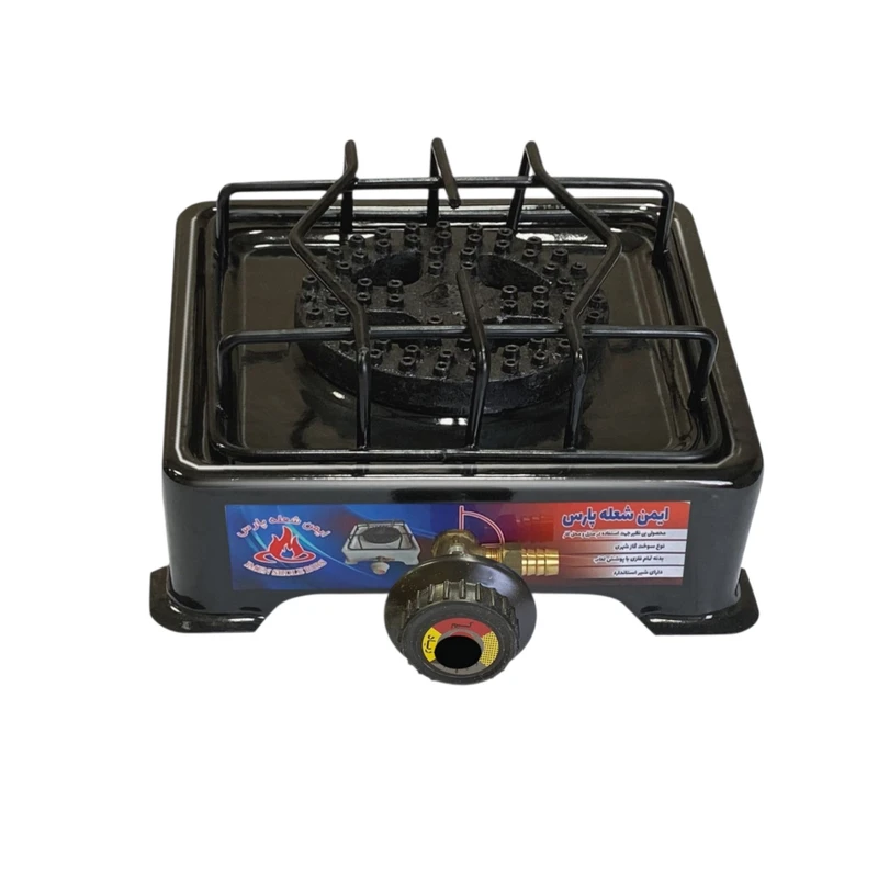 اجاق گاز رومیزی تک شعله ایمن شعله پارس مدل 060
