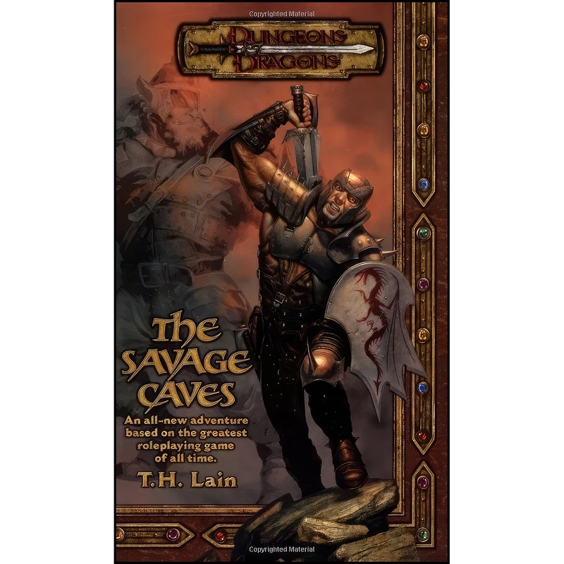 کتاب The Savage Caves  اثر T. H. Lain انتشارات Wizards of the Coast