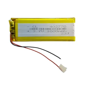 باتری لیتیومی قابل شارژ مدل CL-402770 ظرفیت 1000 میلی‌ آمپر ساعت