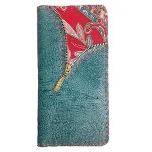کیف پول مدل دستدوز لاکچری کد ziPPer_00