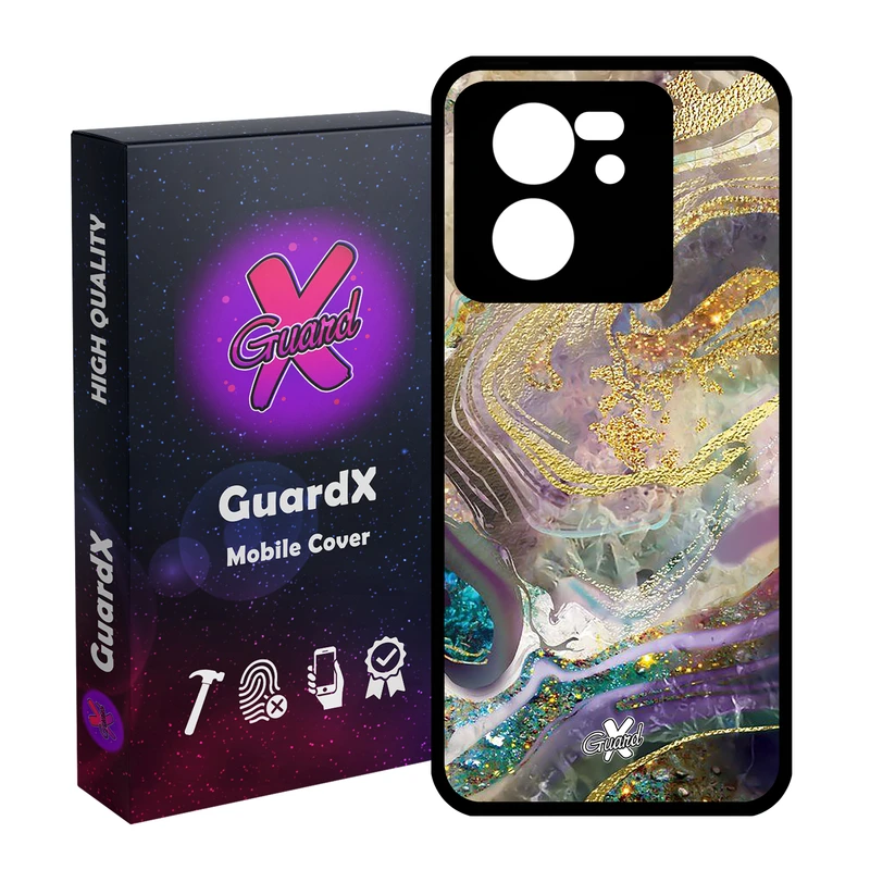 کاور گارد ایکس طرح ماربل مدل Glass10295 مناسب برای گوشی موبایل شیائومی 13T/13T Pro/Redmi K60 Ultra