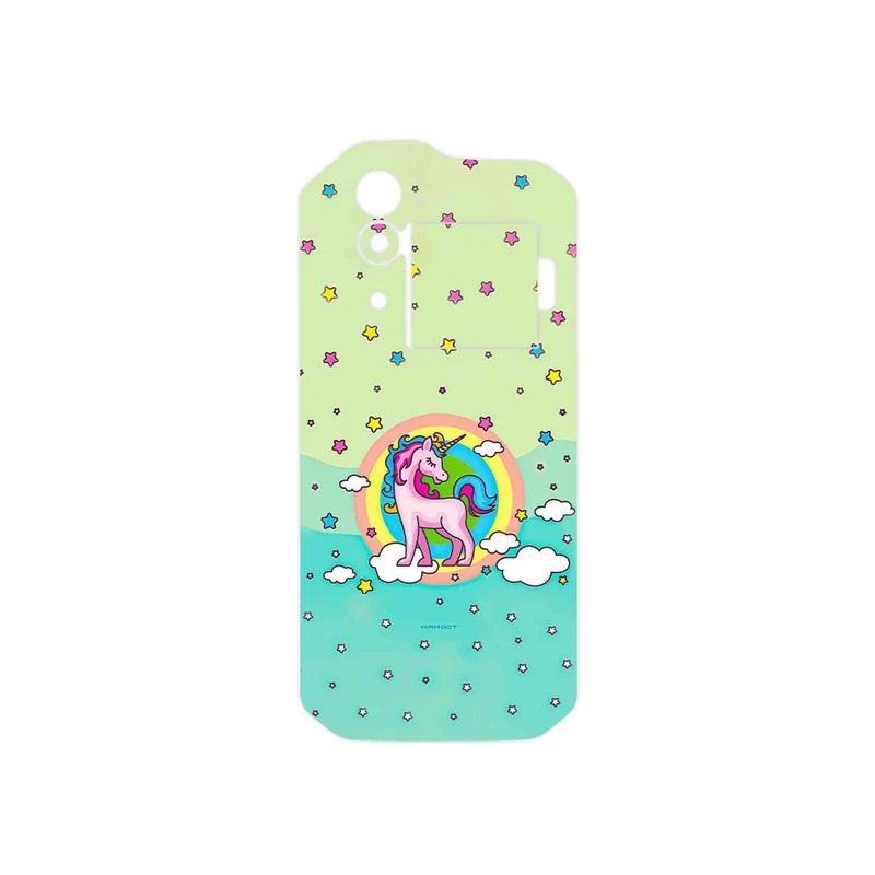 برچسب پوششی ماهوت مدل Rainbow unicorn adventure مناسب برای گوشی موبایل کاترپیلار S60