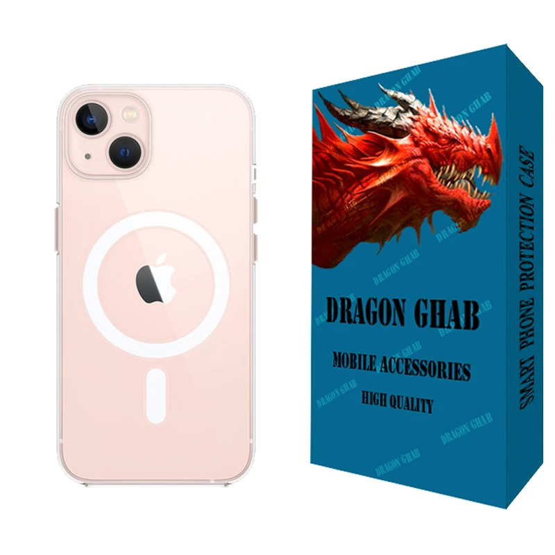 کاور دراگون قاب مدل مگ سیف مناسب برای گوشی موبایل اپل iPhone 15