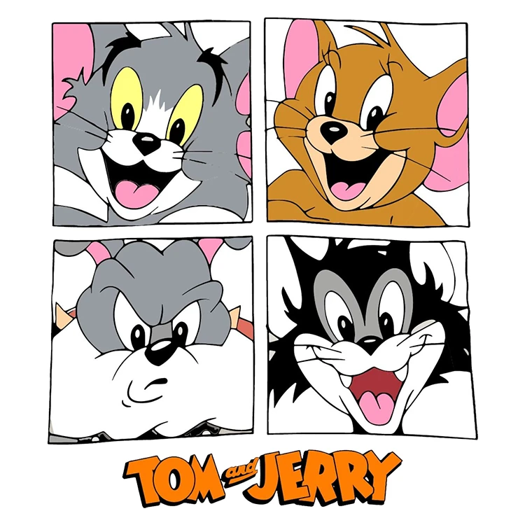 استیکر پارچه و لباس پاد آفرین مدل کارتونی کد S489