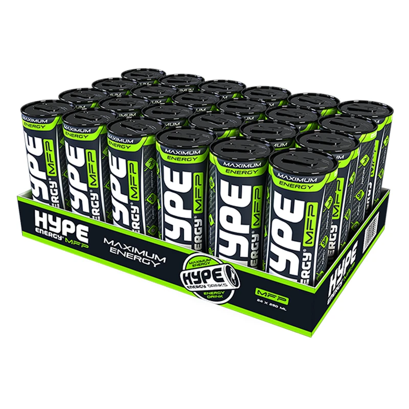 نوشيدني انرژي زا ام اف پي هايپ - 250 ميلي ليتر بسته 24 عددي