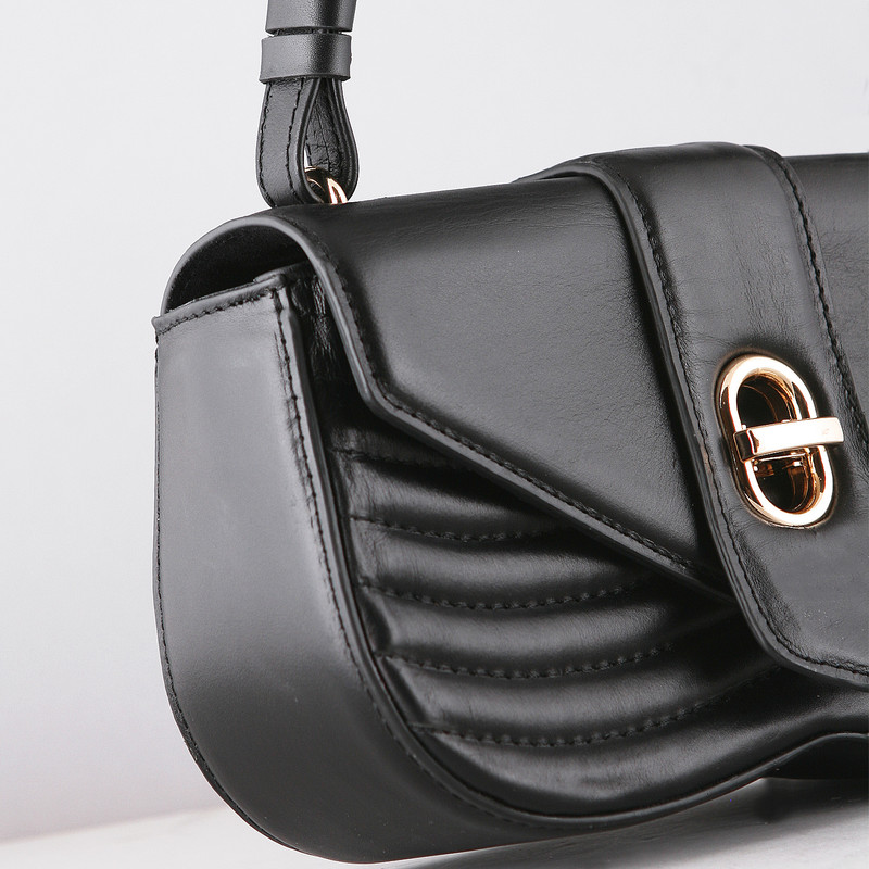 ست کیف و کفش زنانه چرم یلسان مدل آرچید کد AFRA-GN-908-msk