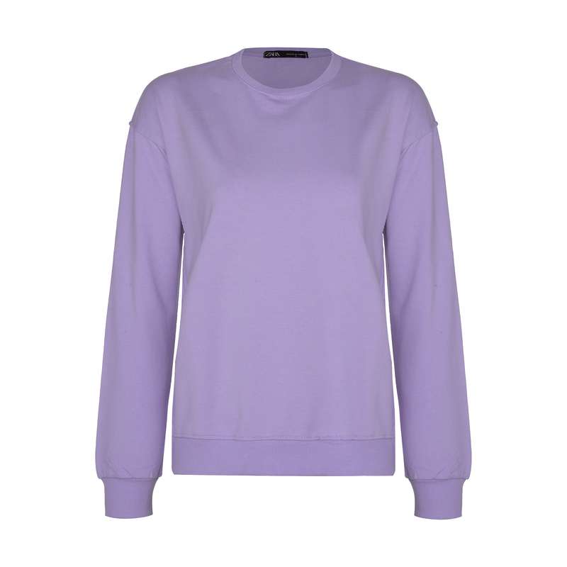 سویشرت زنانه مدل دورس کد ART-BHJ رنگ یاسی