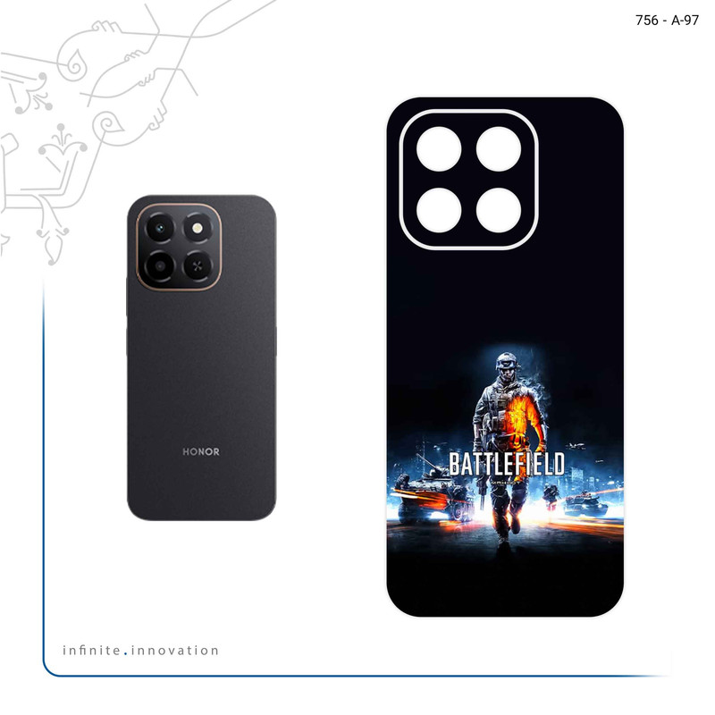 برچسب پوششی ماهوت مدل Battlefield Game Series مناسب برای گوشی موبایل آنر X6c