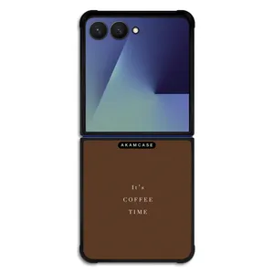 AKAM AMC-WSGZFLIP7-COFFEE-9 Cover For Samsung Galaxy Z Flip 7