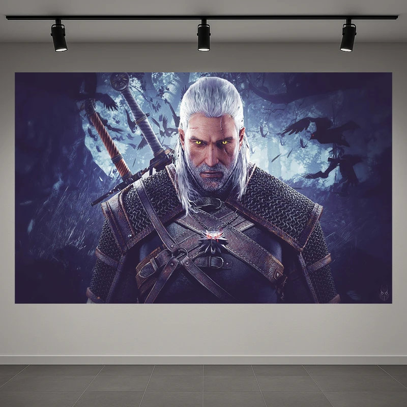 پوستر طرح گیم ویچر مدل گرالت کد AR3058924