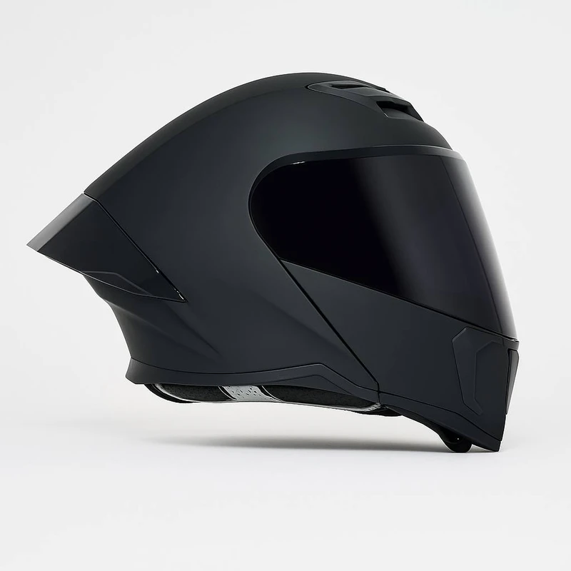 کلاه کاسکت فک-متحرک استیل برد مدل sb20 matt به همراه طلق دودی