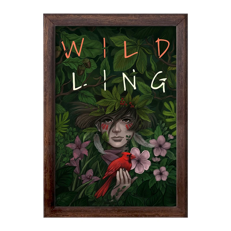 تابلو خندالو طرح Wild ling کد F687