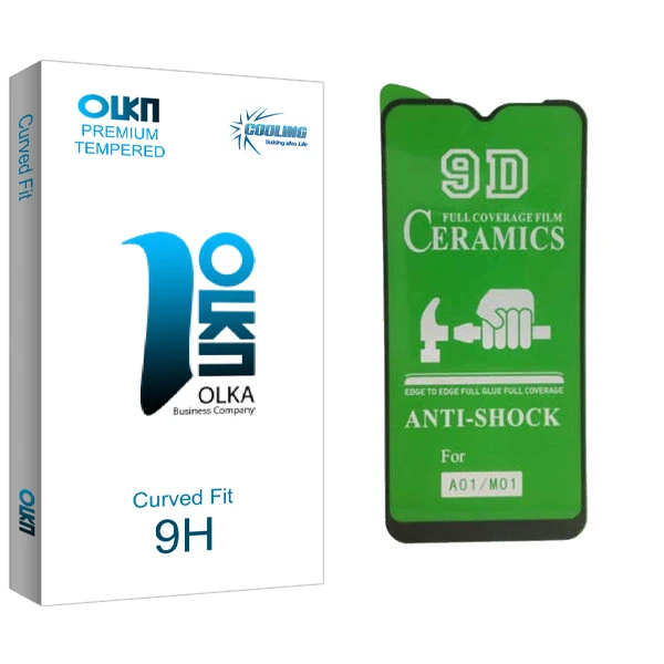 محافظ صفحه نمایش کولینگ مدل Olka glass مناسب برای گوشی موبایل سامسونگ Galaxy M01