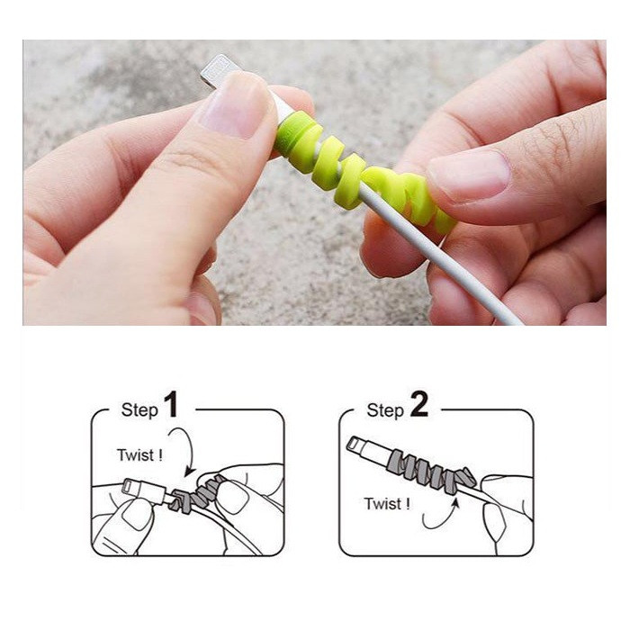 محافظ کابل مدل فنری بسته چهار عددی