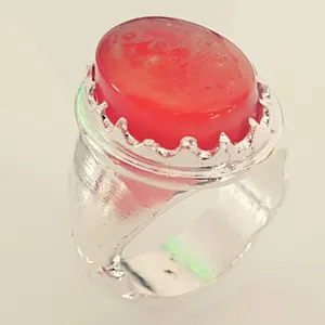 انگشتر مردانه مدل با اباعبدالله کد P200