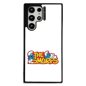AKAM AMC-WSGS22U-SMURFS-25 Cover For Samsung Galaxy S22 Ultra