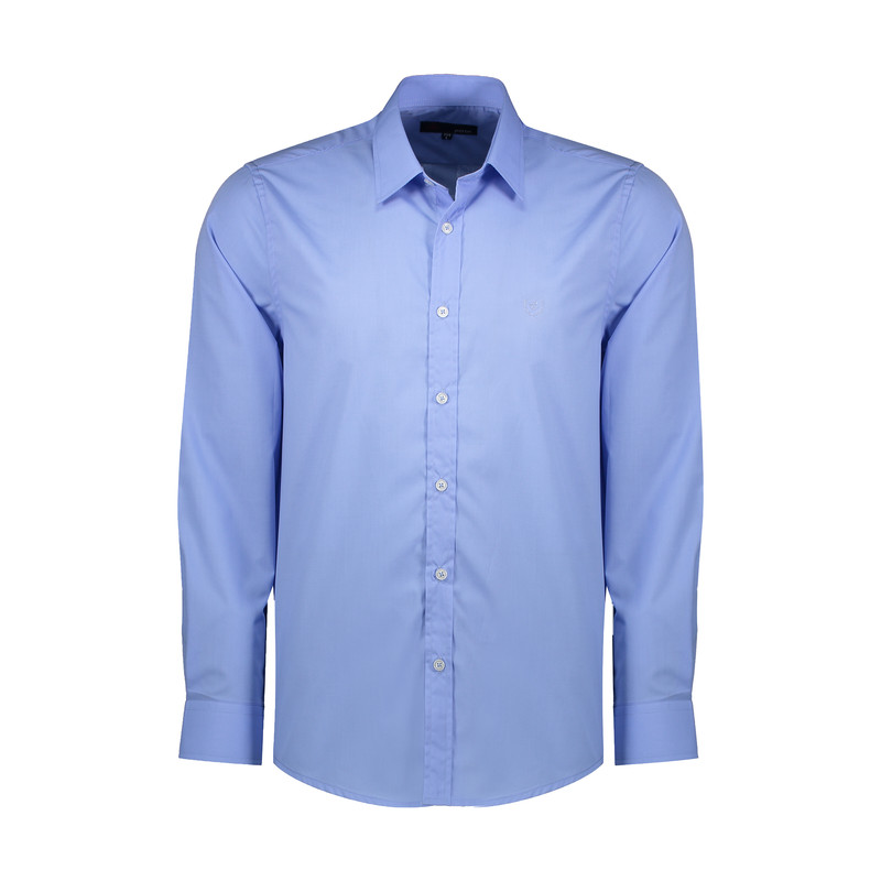 پیراهن آستین بلند مردانه پاتن جامه مدل 102721010263026 رنگ آبی روشن