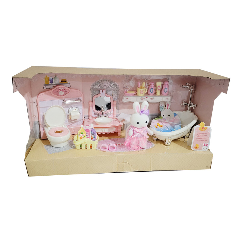 اسباب بازی طرح خانه عروسکی مدل خرگوش و لوازم خانه کد 976776