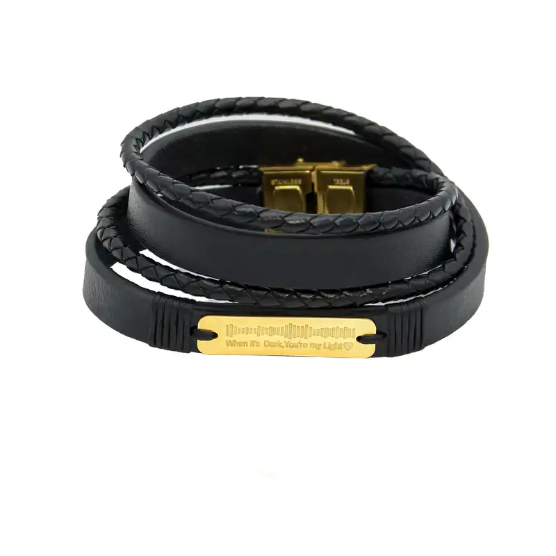 دستبند نقره تابا مدل فرکانس صدا کد DF1421