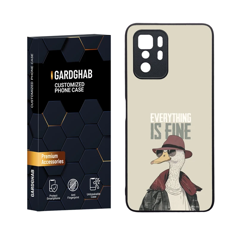 کاور گارد قاب مدل دورژله ای پسرانه مناسب برای گوشی موبایل شیائومی Poco X3 GT / Redmi Note 10 Pro 5G