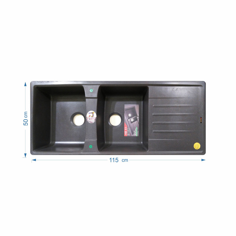 سینک ظرفشویی گرانیت مدل B-d313 توکار