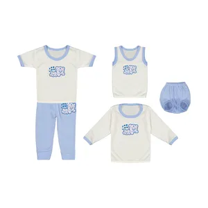 ست 5 تکه لباس نوزادی مدل نی نی کد 78