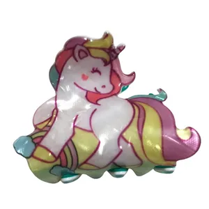 کلیپس مو دخترانه مدل یونیکورن کد 7