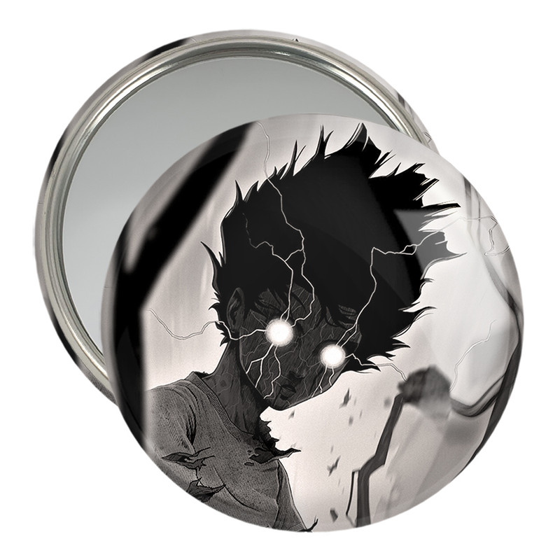 آینه جیبی خندالو مدل ریتسو انیمه موب سایکو Mob Psycho 100 کد 24457 آینه جیبی خندالو مدل ریتسو انیمه موب سایکو Mob Psycho 100 کد 24457