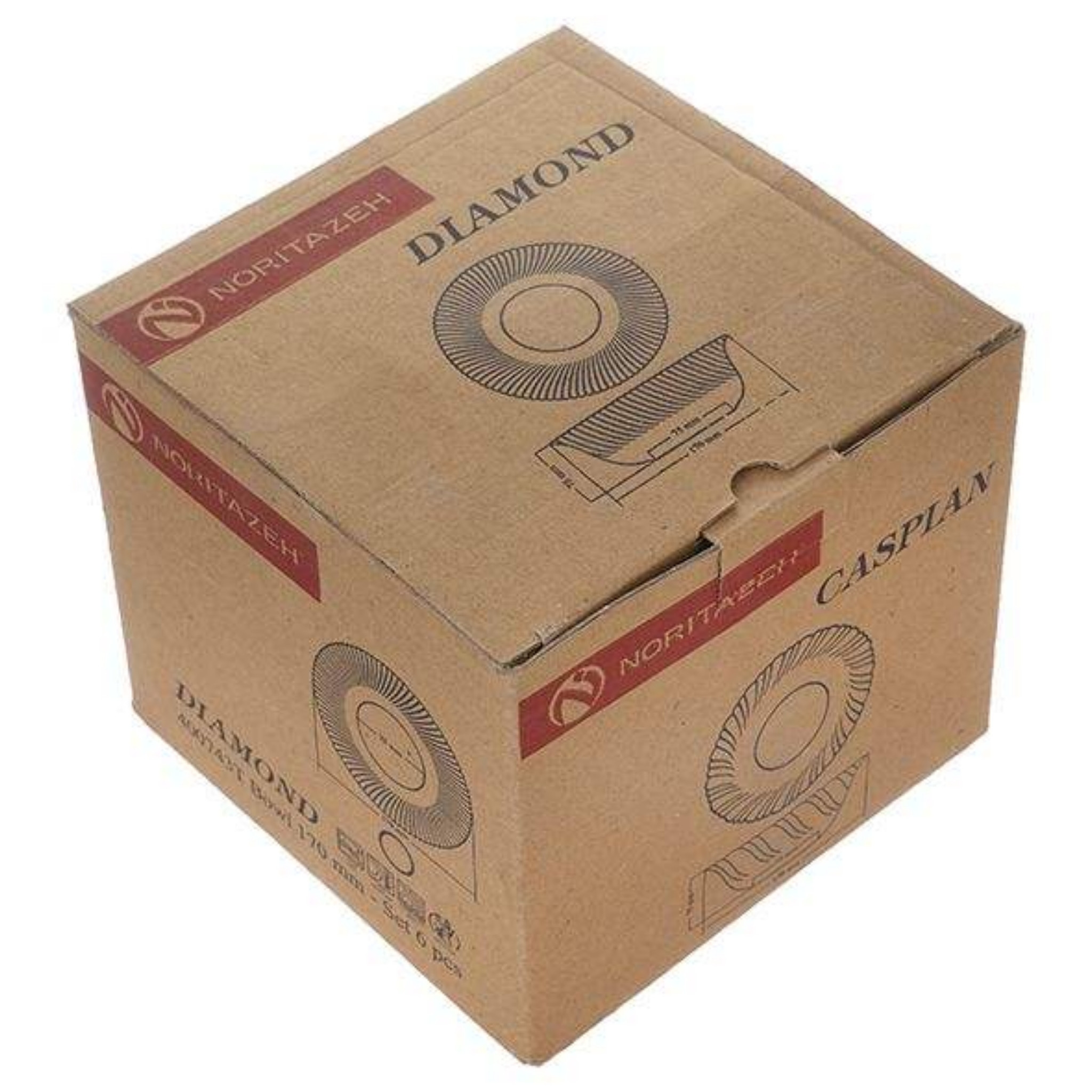 کاسه نوری تازه مدل Diamonde 400743T بسته 6 عددی کاسه نوری تازه مدل Diamonde 400743T بسته 6 عددی