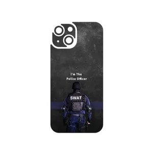 MAHOOT Police Officer Cover Sticker for Apple iPhone 15